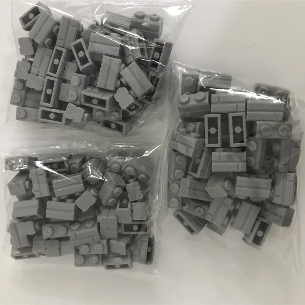 50pcs MOC DIY Wall Building Block Brick Basic Pieces 1x2 City House Light gray Creativity Educational Plastic Part
50pcs MOC DIY Wall Building Block Brick Basic Pieces 1x2 City House Light gray Creativity Educational Plastic Part