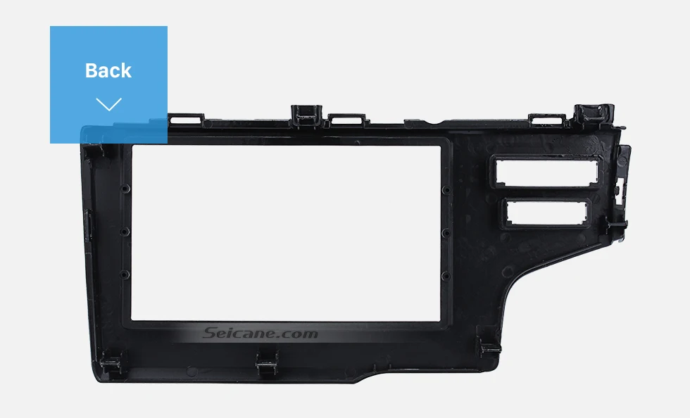 Seicane Nice 2Din 2013 2014 2015 Honda Fit Jazz LHD with SRS Hole Car Radio Fascia Panel Frame Dash Mount Stereo Install
