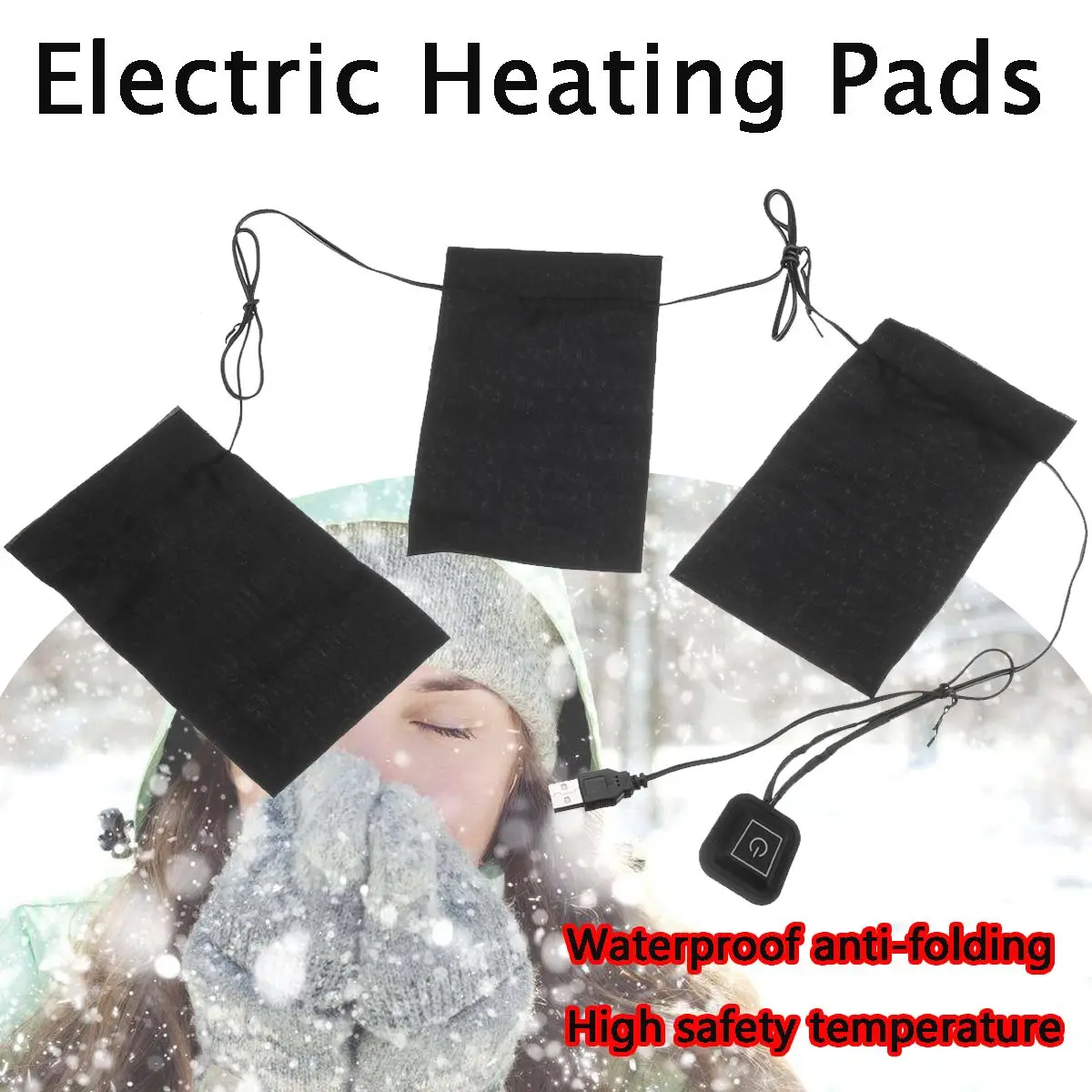 5V Electric Heated Pads USB Thermal Vest Heating Tablet Mobile Warming Gear Set Winter Heater For Gloves Shoe Insoles Clothes
5V Electric Heated Pads USB Thermal Vest Heating Tablet Mobile Warming Gear Set Winter Heater For Gloves Shoe Insoles Clothes