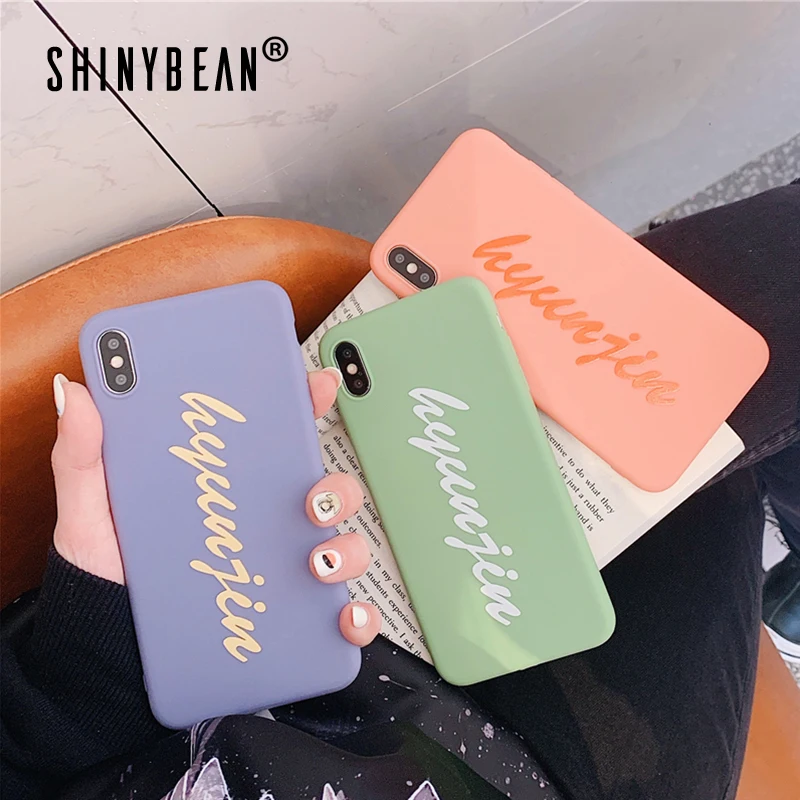 ShinyBean 3 Candy Color Phone Case For iPhone 8plus case Soft TPU Material Cute Cover For iPhone 6 6s 7 7 Plus X XS Cases
ShinyBean 3 Candy Color Phone Case For iPhone 8plus case Soft TPU Material Cute Cover For iPhone 6 6s 7 7 Plus X XS Cases