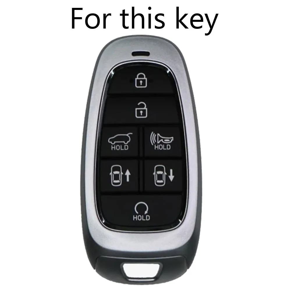 XUHANG Sillicone key fob Skin key Cover Remote Case Protector Shell for 2017 2018 2019 2020 Fusion Smart Remote red