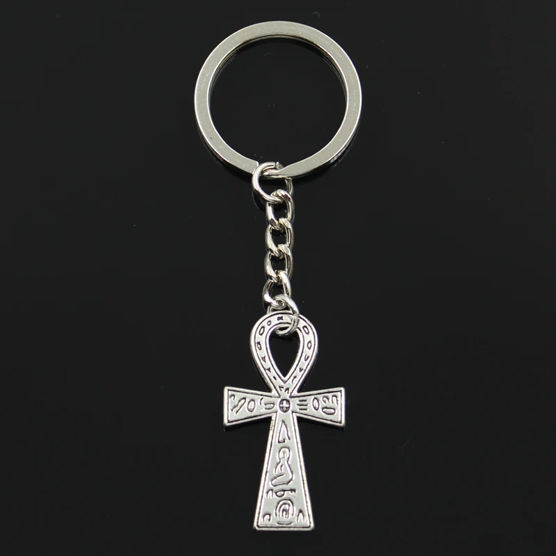 Keychain 39x21mm egyptian ankh life symbol cross Pendants DIY Men Jewelry Car Key Chain Ring Holder Souvenir For Gift
Keychain 39x21mm egyptian ankh life symbol cross Pendants DIY Men Jewelry Car Key Chain Ring Holder Souvenir For Gift