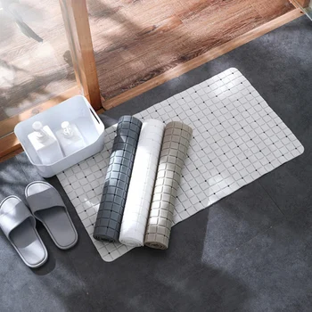 Waterproof Bathroom Suction Mat PVC Material Anti-Slip Bath Mat with Suction Cup
Waterproof Bathroom Suction Mat PVC Material Anti-Slip Bath Mat with Suction Cup