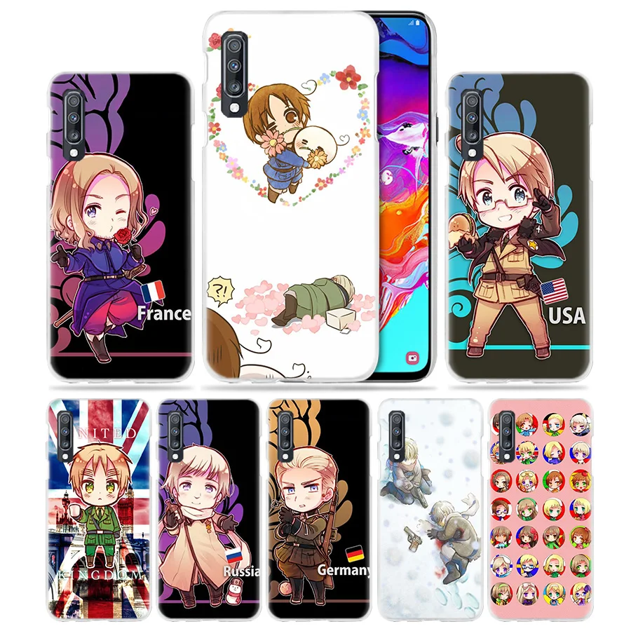 Axis Powers Hetalia Kawai Case for Samsung Galaxy A50 A70 A80 A20e A60 A40 A30 A20 A10 A8 A6 Plus A9 A7 2018 Hard PC Phone Cover
Axis Powers Hetalia Kawai Case for Samsung Galaxy A50 A70 A80 A20e A60 A40 A30 A20 A10 A8 A6 Plus A9 A7 2018 Hard PC Phone Cover