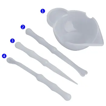 DIY Tools Spoon Mix Scraper Cup Silicone Mold Dispenser Jewelry Making Accessories Epoxy Resin Mould Crafts
DIY Tools Spoon Mix Scraper Cup Silicone Mold Dispenser Jewelry Making Accessories Epoxy Resin Mould Crafts