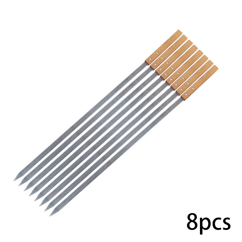 Large Long BBQ Skewers 60cm 1