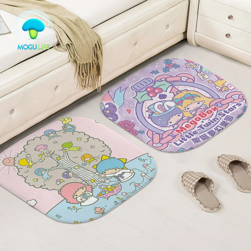 IVYYE Little Twin Star Customized Anime Mat Decoration Home Carpets Cartoon Rug Bedroom Floor Mats Bath Plush Rugs Doormat NEW
IVYYE Little Twin Star Customized Anime Mat Decoration Home Carpets Cartoon Rug Bedroom Floor Mats Bath Plush Rugs Doormat NEW