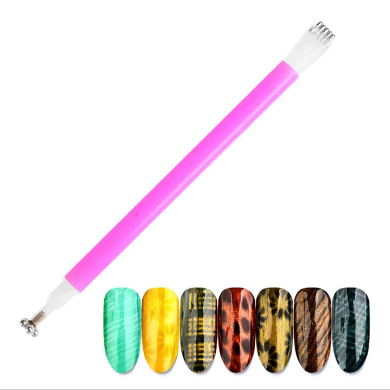 1pc Manicure Magnetic Pen Cat Eye Gel Polish Manicure Gel Tips Double Head Plum Blossom Print Magnetic NAil Tools
1pc Manicure Magnetic Pen Cat Eye Gel Polish Manicure Gel Tips Double Head Plum Blossom Print Magnetic NAil Tools