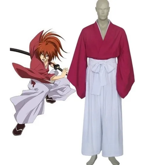 S-3XL Can be tailored Anime Rurouni Kenshin Cosplay HIMURA KENSHIN Man Woman Halloween Japanese kimono Cosplay Costume
S-3XL Can be tailored Anime Rurouni Kenshin Cosplay HIMURA KENSHIN Man Woman Halloween Japanese kimono Cosplay Costume