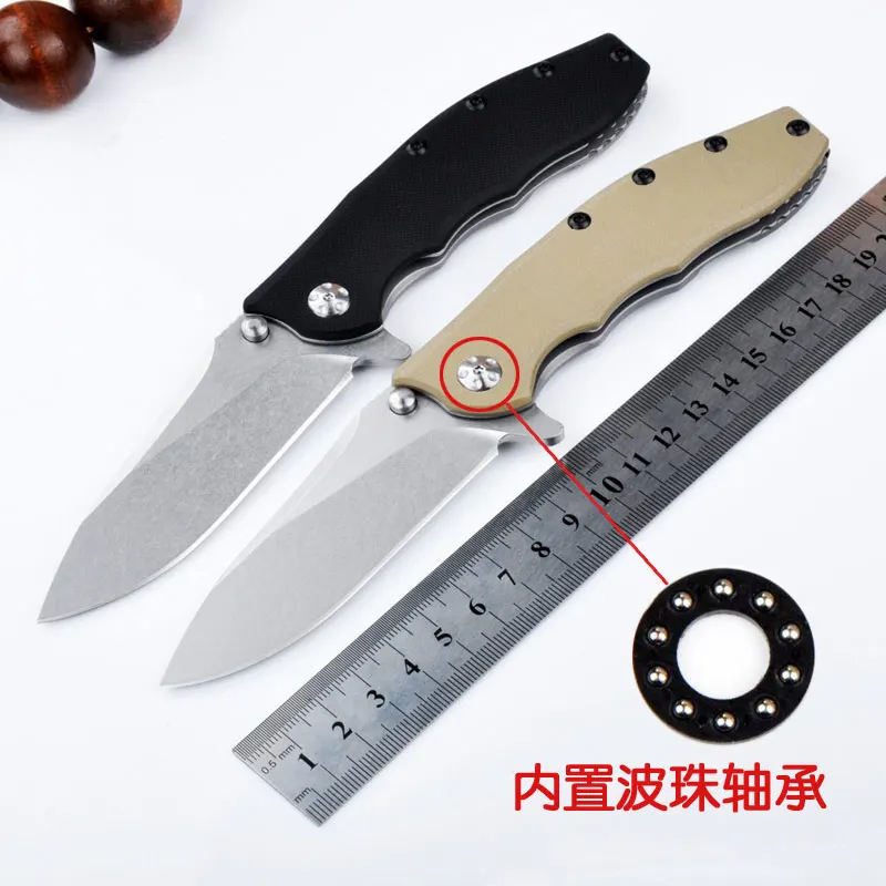 High Quality 59-60HRC 9CR13MOV blade G10+Steel plated black titanium handle tactical folding knife hunting camping outdoor tools
High Quality 59-60HRC 9CR13MOV blade G10+Steel plated black titanium handle tactical folding knife hunting camping outdoor tools