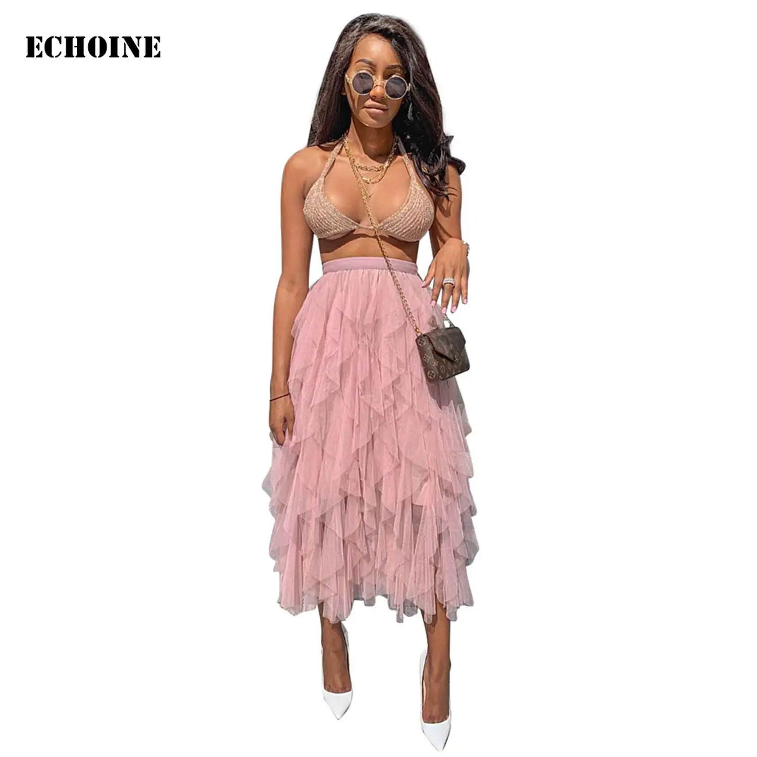 Echoine Tutu Tulle Skirt Women Long Maxi Skirt Women Pleated Ruffle Lace Skirt Sheer Mesh Elastic High Waist Mesh Tutu Skirt
Echoine Tutu Tulle Skirt Women Long Maxi Skirt Women Pleated Ruffle Lace Skirt Sheer Mesh Elastic High Waist Mesh Tutu Skirt