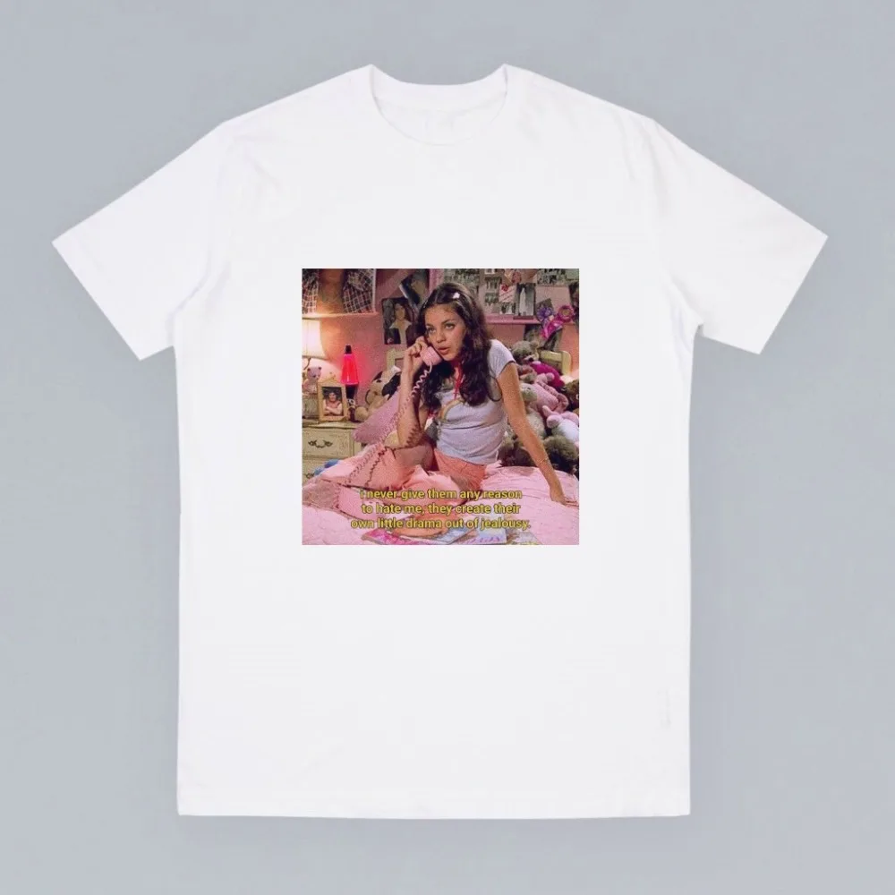 TV Movie Quotes Tee Shirt Female Casual White T Shirt with Funny Slogan Top I NEVER GIVE THEM ANY REASON TO HATE ME
TV Movie Quotes Tee Shirt Female Casual White T Shirt with Funny Slogan Top I NEVER GIVE THEM ANY REASON TO HATE ME