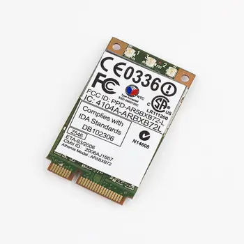 Atheros AR5BXB72 ar5008 42t0825 AR5BXB72 ABGN 300Mbps Wireless Wifi PCI-E card for IBM T61 X61 T61p R60 R61
Atheros AR5BXB72 ar5008 42t0825 AR5BXB72 ABGN 300Mbps Wireless Wifi PCI-E card for IBM T61 X61 T61p R60 R61