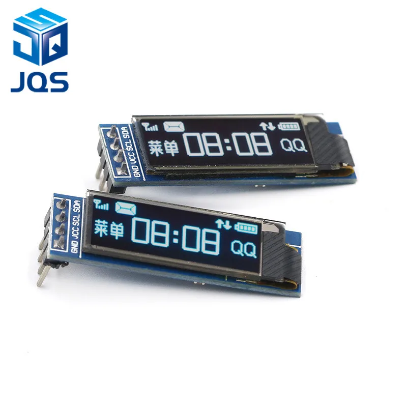 0.91 inch OLED module 0.91" white blue OLED 128X32 OLED LCD LED Display Module 0.91" IIC Communicate
0.91 inch OLED module 0.91" white blue OLED 128X32 OLED LCD LED Display Module 0.91" IIC Communicate
