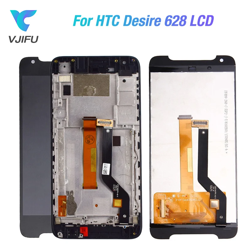 Dual Sim For HTC Desire D628 LCD Display Touch Screen Digitizer Assembly Phone Replacement Parts For HTC 628 Screen with frame
Dual Sim For HTC Desire D628 LCD Display Touch Screen Digitizer Assembly Phone Replacement Parts For HTC 628 Screen with frame