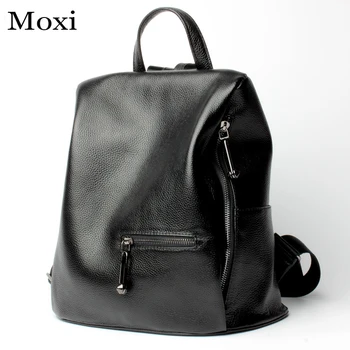 New Genuine Leather Women Backpack Natural Cowhide Ladies Shoulder Bag Black Color Daypack School Bag Anti-theft Student Bag
New Genuine Leather Women Backpack Natural Cowhide Ladies Shoulder Bag Black Color Daypack School Bag Anti-theft Student Bag