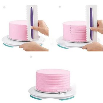 1Pcs Pastry High Quality Fondant Spatulas White Cream Smoother Pastry Icing Combs Plastic Cake Scraper Cake Decorating Comb
1Pcs Pastry High Quality Fondant Spatulas White Cream Smoother Pastry Icing Combs Plastic Cake Scraper Cake Decorating Comb