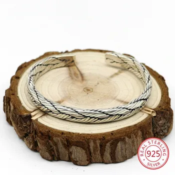925 sterling silver bracelet ethnic style retro fashion personality jewelry twist cross simple style send 2019 hot sale Bangles
925 sterling silver bracelet ethnic style retro fashion personality jewelry twist cross simple style send 2019 hot sale Bangles