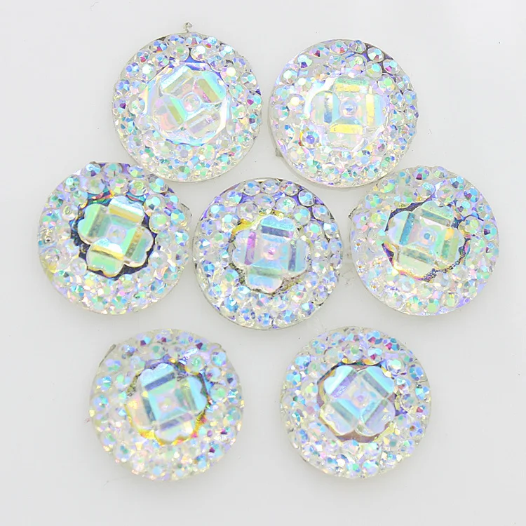 Free shipping 12mm 50pcs crystal AB Flatback Resin Round Stone beads,Flower Flatback Resin Rhinestone For DIY
Free shipping 12mm 50pcs crystal AB Flatback Resin Round Stone beads,Flower Flatback Resin Rhinestone For DIY