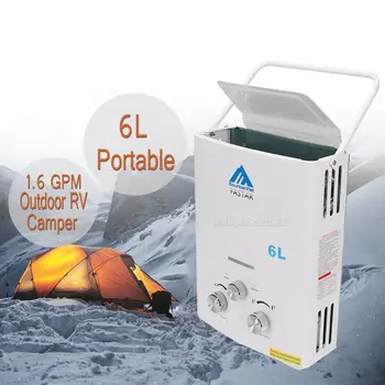 HOTSALES Tankless Hot Water Heater Propane Gas LPG 1.6 GPM Outdoor RV Camper 6L Portable
HOTSALES Tankless Hot Water Heater Propane Gas LPG 1.6 GPM Outdoor RV Camper 6L Portable