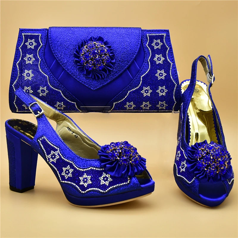 Nigerian Women Wedding Shoes and Bag Set Decorated with Appliques Designer Shoes Women Luxury 2018 Women Shoes Women High Heels
Nigerian Women Wedding Shoes and Bag Set Decorated with Appliques Designer Shoes Women Luxury 2018 Women Shoes Women High Heels