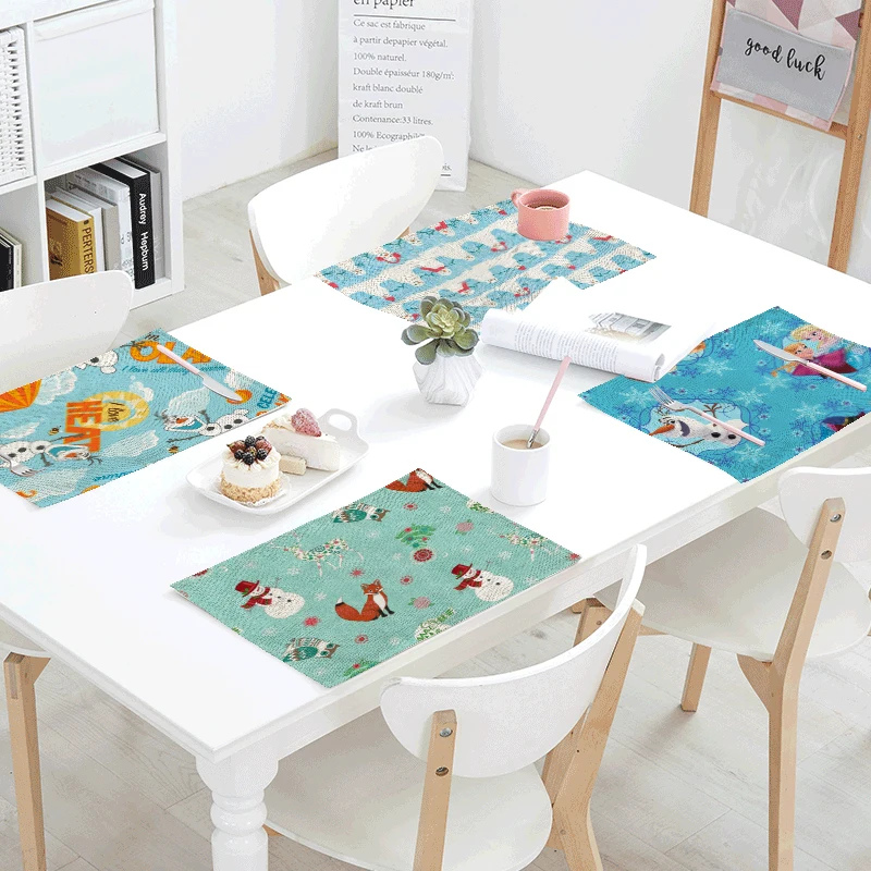 Cartoon Christmas Napkin Funny Snowman Fairy Tale Princess Bear Fox Pattern Western Restaurant Cafe Tableware Decor Place Mat
Cartoon Christmas Napkin Funny Snowman Fairy Tale Princess Bear Fox Pattern Western Restaurant Cafe Tableware Decor Place Mat