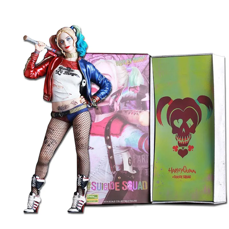 Crazy joker girl Toys Suicide Squad Harley Quinn 1/6th Scale Collectible Figure Model Toy 12" 30cm gift for child
Crazy joker girl Toys Suicide Squad Harley Quinn 1/6th Scale Collectible Figure Model Toy 12" 30cm gift for child