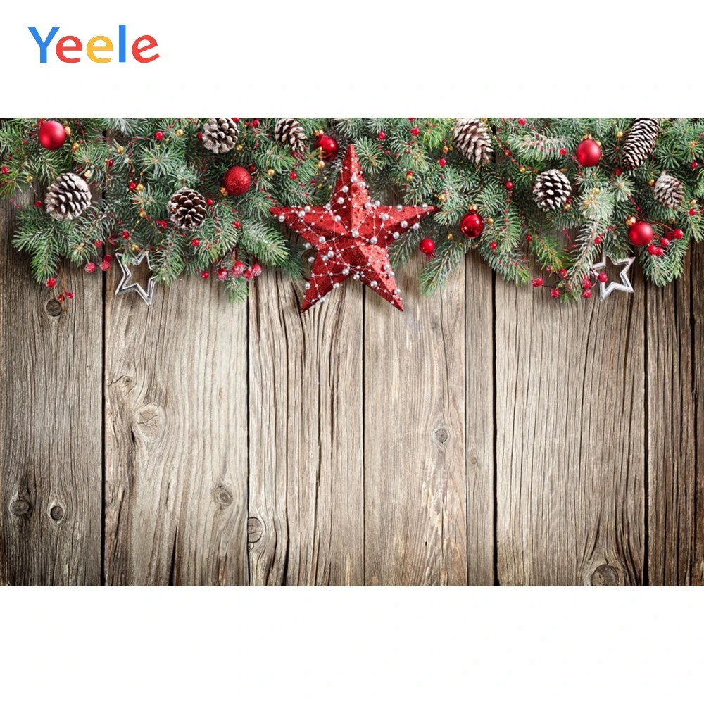 Yeele Christmas Tree Star Pine Cone Wooden Board Portrait Baby Photography Backgrounds Photographic Backdrops for Photo Studio
Yeele Christmas Tree Star Pine Cone Wooden Board Portrait Baby Photography Backgrounds Photographic Backdrops for Photo Studio