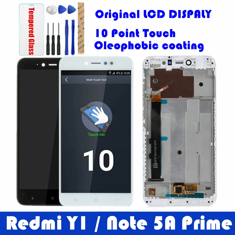 Original LCD Display+Frame Xiaomi Redmi Note 5A Prime 4GB 64GB Screen Redmi Y1 LCD Digitizer Replacement Repair Spare Parts
Original LCD Display+Frame Xiaomi Redmi Note 5A Prime 4GB 64GB Screen Redmi Y1 LCD Digitizer Replacement Repair Spare Parts