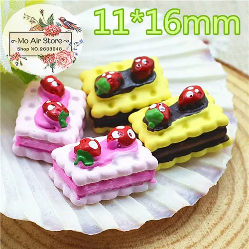 Strawberry cake 10PCS 11x16mm resin Flatback Cabochon Miniature Food Art Supply Decoration Charm DIY craft
Strawberry cake 10PCS 11x16mm resin Flatback Cabochon Miniature Food Art Supply Decoration Charm DIY craft