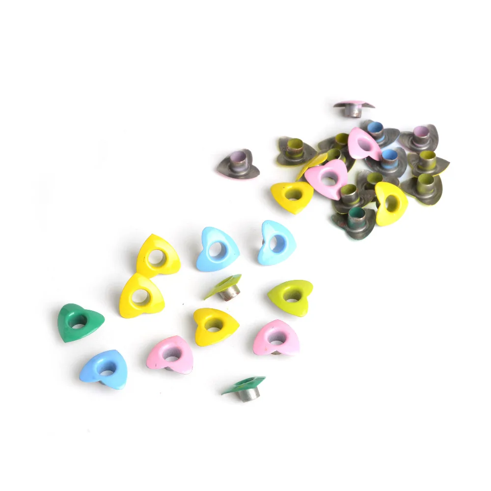 100pcs 13mm Heart Shape Scrapbook Eyelet Metal eyelets For Scrapbooking DIY embelishment garment clothes sewing garment eyelets
100pcs 13mm Heart Shape Scrapbook Eyelet Metal eyelets For Scrapbooking DIY embelishment garment clothes sewing garment eyelets