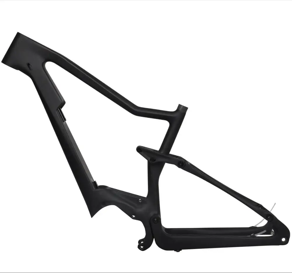 Brand 29er 148MM new carbon full suspension boost MTB frame 350w 36V Shi. mountain electric bicycle frame motor carbon E-bike
Brand 29er 148MM new carbon full suspension boost MTB frame 350w 36V Shi. mountain electric bicycle frame motor carbon E-bike