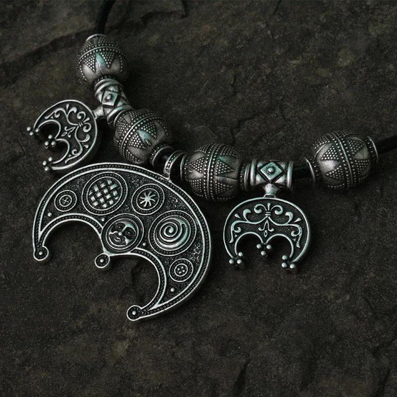 lanseis 1pcs Viking Jewelry Clothes for Ladies Viking Boob Bling pendant slavic Lunula women jewelry
lanseis 1pcs Viking Jewelry Clothes for Ladies Viking Boob Bling pendant slavic Lunula women jewelry