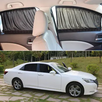 2pcs/set Car Curtains With Elastic Cord Auto Window Sun Visor Stretchable Aluminum Rail Car Side Window Sunshade Curtain S/L
2pcs/set Car Curtains With Elastic Cord Auto Window Sun Visor Stretchable Aluminum Rail Car Side Window Sunshade Curtain S/L