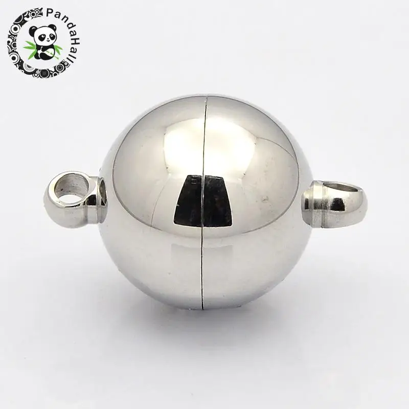 10mm 12mm 14mm 16mm 2Set Round 304 Stainless Steel Magnetic Clasps Jewelry Making DIY Findings Hole: 2mm HOT
10mm 12mm 14mm 16mm 2Set Round 304 Stainless Steel Magnetic Clasps Jewelry Making DIY Findings Hole: 2mm HOT