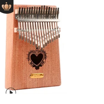 Mahogany Thumb piano Kalimba 17-tone finger piano beginners entry portable musical instrument kalimba finger piano Heart
Mahogany Thumb piano Kalimba 17-tone finger piano beginners entry portable musical instrument kalimba finger piano Heart