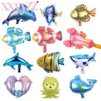 XXYYZZ mini Fish Animal Balloon Shark lobster octopus Clown Fish Ocean Animal Theme Party Kids Gifts Birthday Party Decoration
XXYYZZ mini Fish Animal Balloon Shark lobster octopus Clown Fish Ocean Animal Theme Party Kids Gifts Birthday Party Decoration