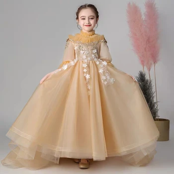 2019 Children Girls Exquisite Gorgeous Evening Birthday Party Ceremony Long Tail Dress Kids Infant Good-Quality Piano Host Dress
2019 Children Girls Exquisite Gorgeous Evening Birthday Party Ceremony Long Tail Dress Kids Infant Good-Quality Piano Host Dress