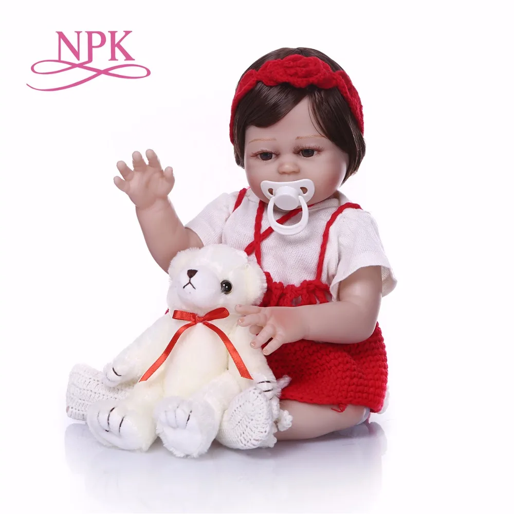 48cm Full silicone Vinyl newborn Toddler Babies Dolls photography girl baby Birthday Gift Present Child Play House Toy bonecas
48cm Full silicone Vinyl newborn Toddler Babies Dolls photography girl baby Birthday Gift Present Child Play House Toy bonecas