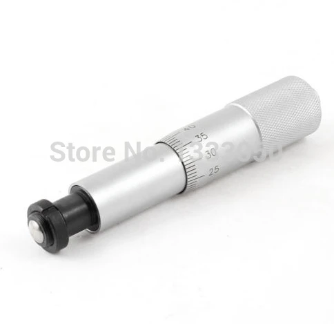 

hot selling 99mm Length 0.01mm Accuracy 0-25mm Thread Pointed Micrometer Head Silver Tone