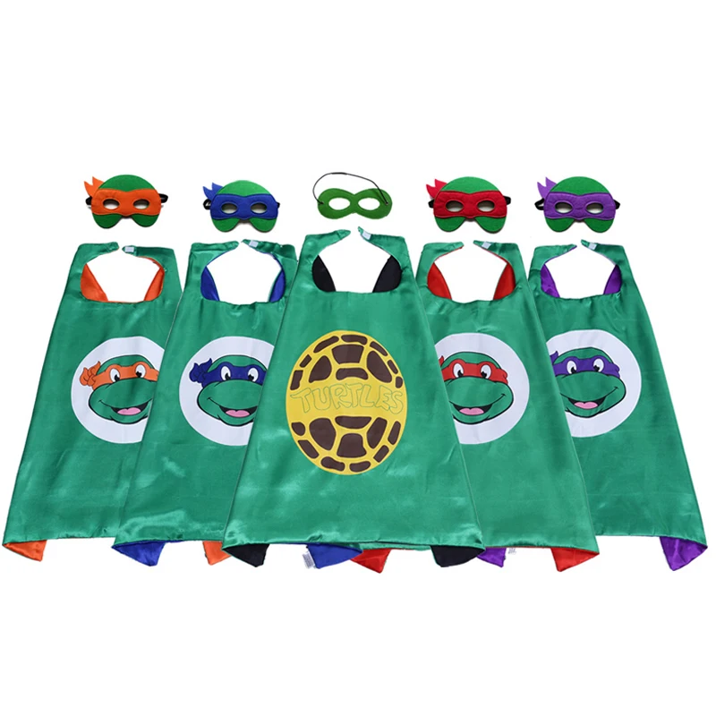 Mask Double layer Cloak Teenage Mutant The Avengers Kid Birthday Gift Costume Cosplay Party Supplies
Mask Double layer Cloak Teenage Mutant The Avengers Kid Birthday Gift Costume Cosplay Party Supplies