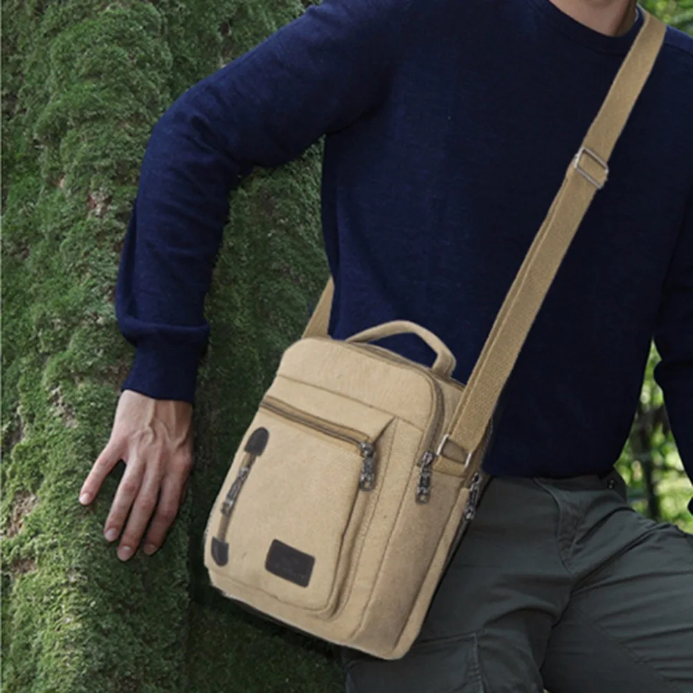 New 2019 men's high quality multi-function casual slung canvas bag men's shoulder bag men's Messenger bag fashion business simpl
New 2019 men's high quality multi-function casual slung canvas bag men's shoulder bag men's Messenger bag fashion business simpl