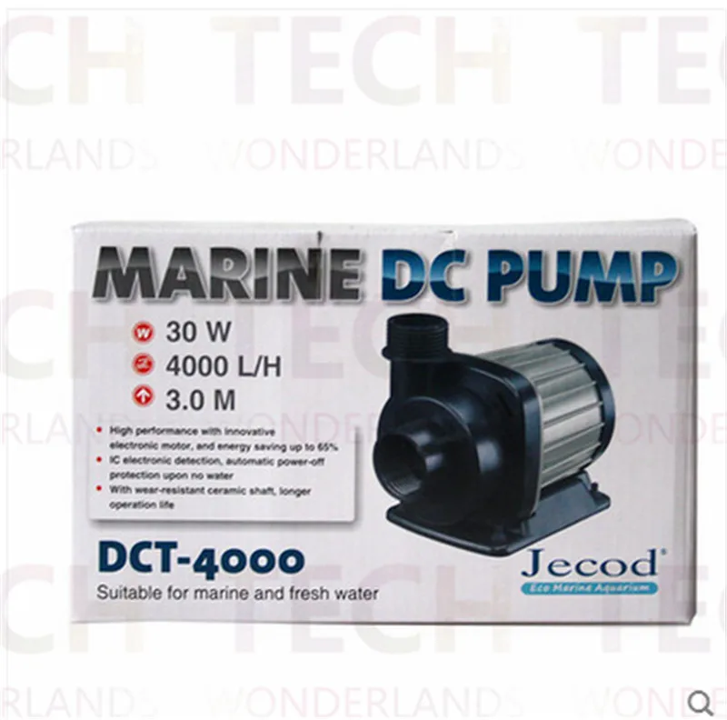 JEBAO/JECOD DCT-4000 30W SERIES VARIABLE FLOW DC AQUARIUM PUMP MARINE FRESHWATER CONTROLLABLE WATER PUMP
JEBAO/JECOD DCT-4000 30W SERIES VARIABLE FLOW DC AQUARIUM PUMP MARINE FRESHWATER CONTROLLABLE WATER PUMP