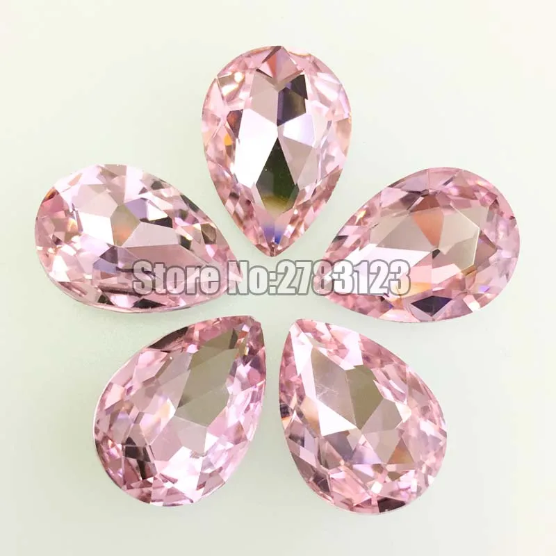 Factory sales pink pointback good quality AAA+ Glass Crystal drop shape rhinestones Nail, clothing accessories SWSP009
Factory sales pink pointback good quality AAA+ Glass Crystal drop shape rhinestones Nail, clothing accessories SWSP009