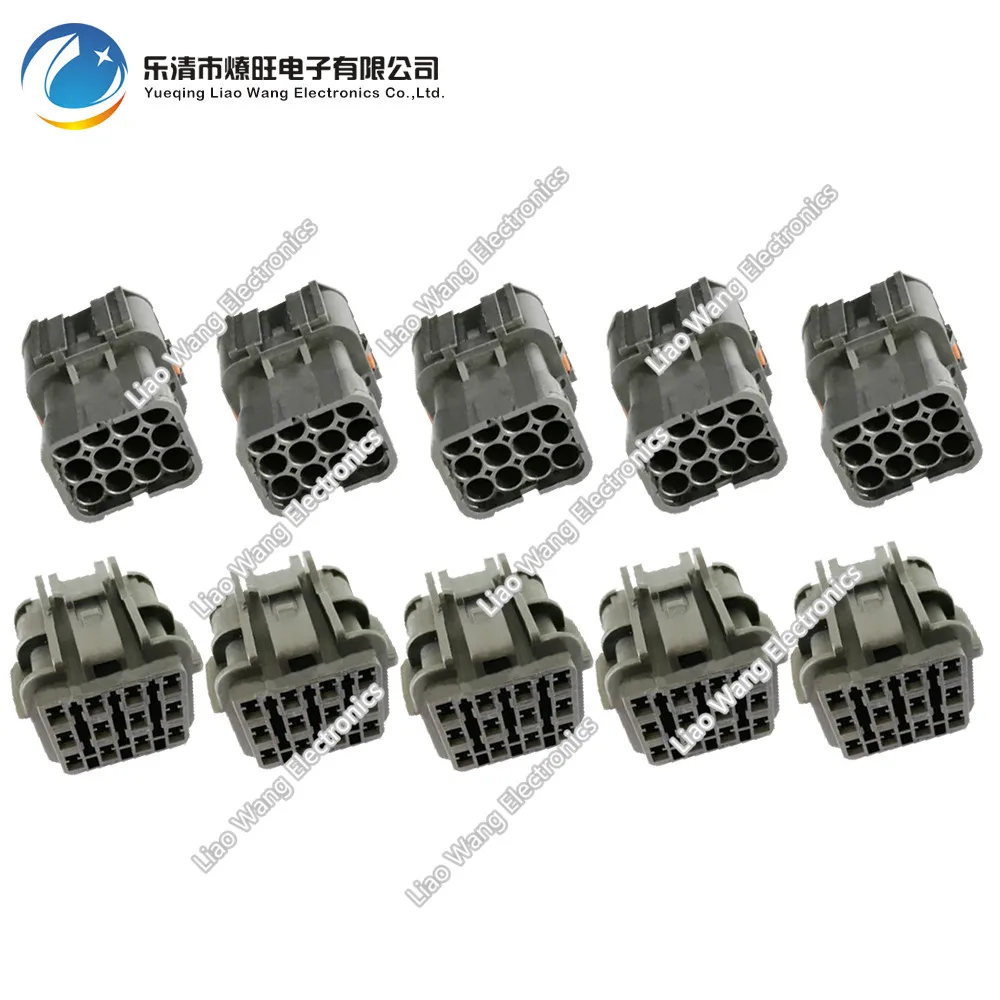 12 Pin Automotive Waterproof Connectors Black MG610346-5 Connector With Terminal Plug DJ7121Y-2-11/21 12P
12 Pin Automotive Waterproof Connectors Black MG610346-5 Connector With Terminal Plug DJ7121Y-2-11/21 12P