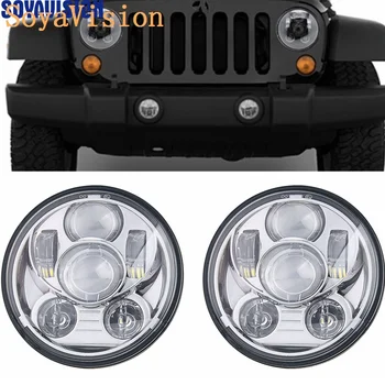2pcs 7Inch LED Headlight With LED 45W H4 H13 Hi/Lo Plug & Play for Jeep Wrangler JK TJ YJ Harley Headlamps
2pcs 7Inch LED Headlight With LED 45W H4 H13 Hi/Lo Plug & Play for Jeep Wrangler JK TJ YJ Harley Headlamps