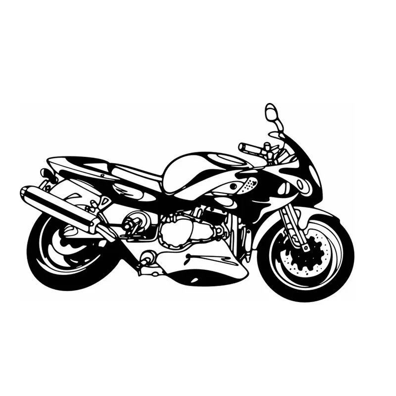 DCTAL Тяжелая наклейка на мотоцикл для автомобиля Классический Панк плакаты