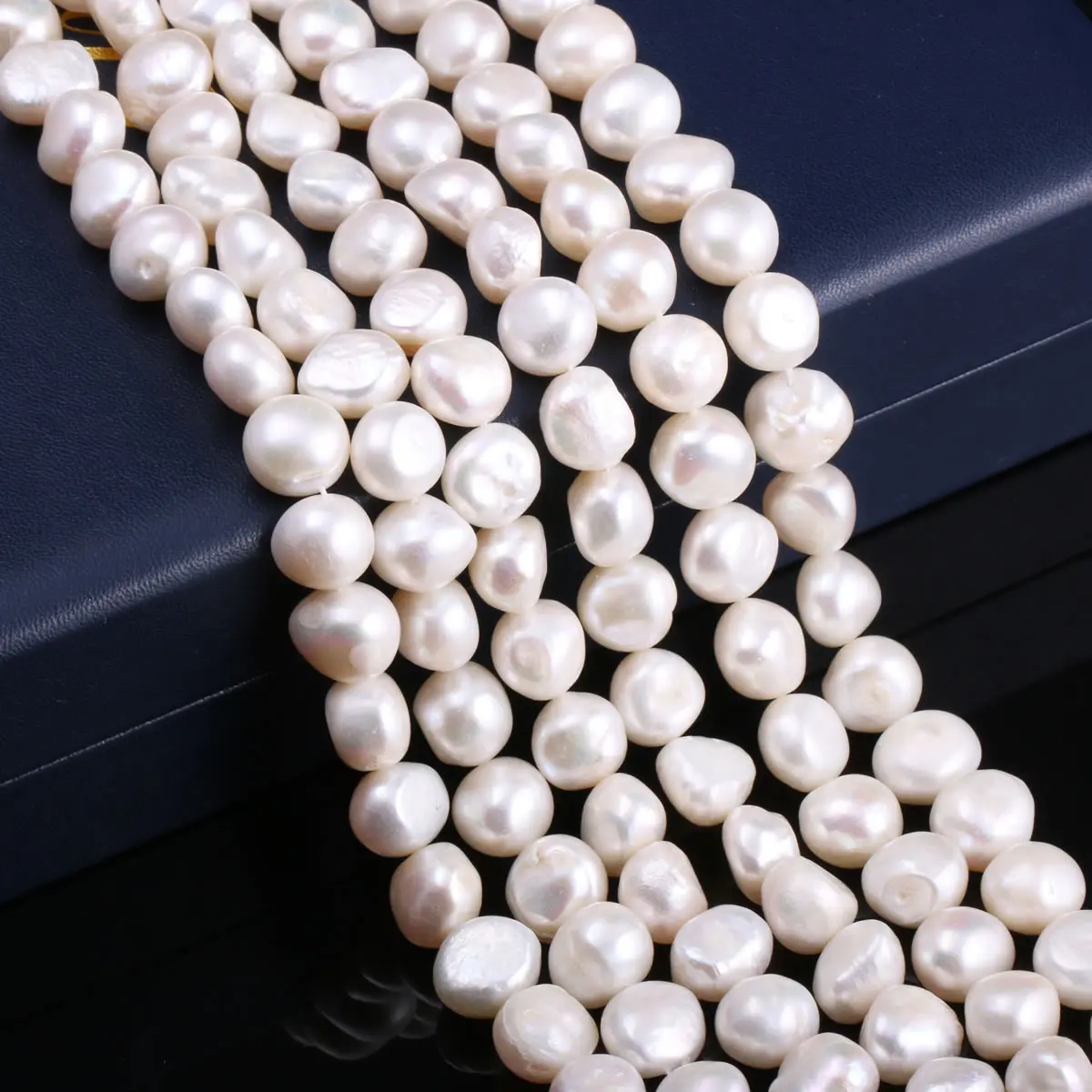 100% Natural Freeform Freshwater Cultured Pearls Beads DIY Beads for Jewelry Making DIY Strand 14 Inches Size 12mm-13mm
100% Natural Freeform Freshwater Cultured Pearls Beads DIY Beads for Jewelry Making DIY Strand 14 Inches Size 12mm-13mm