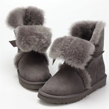 High Quality Women Natural Real Fox Fur Snow Boots Genuine Leather Fashion Women Boots Warm Female Winter Shoes Free Ship
High Quality Women Natural Real Fox Fur Snow Boots Genuine Leather Fashion Women Boots Warm Female Winter Shoes Free Ship