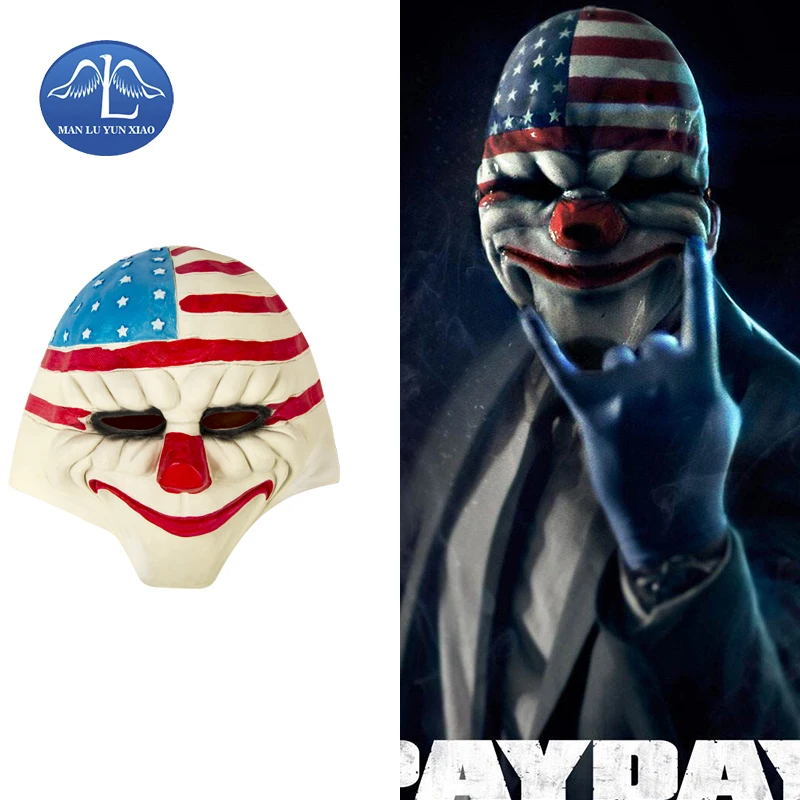 MANLUYUNXIAO Payday Joker Mask Batman Clown Cosplay Movie Adult Party Masquerade Rubber Latex Masks for Halloween
MANLUYUNXIAO Payday Joker Mask Batman Clown Cosplay Movie Adult Party Masquerade Rubber Latex Masks for Halloween